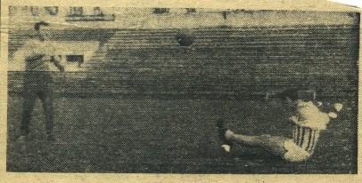 1964, 13 iunie. Iuliu Jenei la antrenament.