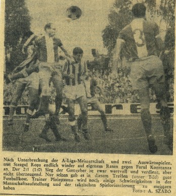 1965, 5 octombrie. SR-Farul