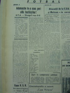 UTA- Steagul Rosu 0-0