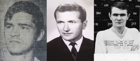 N. Pescaru (1962-1981), I. Szigeti (1956-1967), C. Gyorffy (1966-1977)