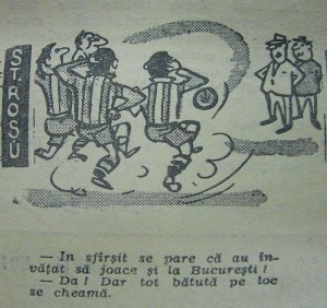 Caricatură în Sportul Popular