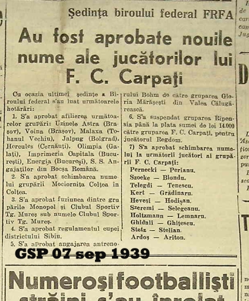 Anunțul afilierii FC Brașov la FRF