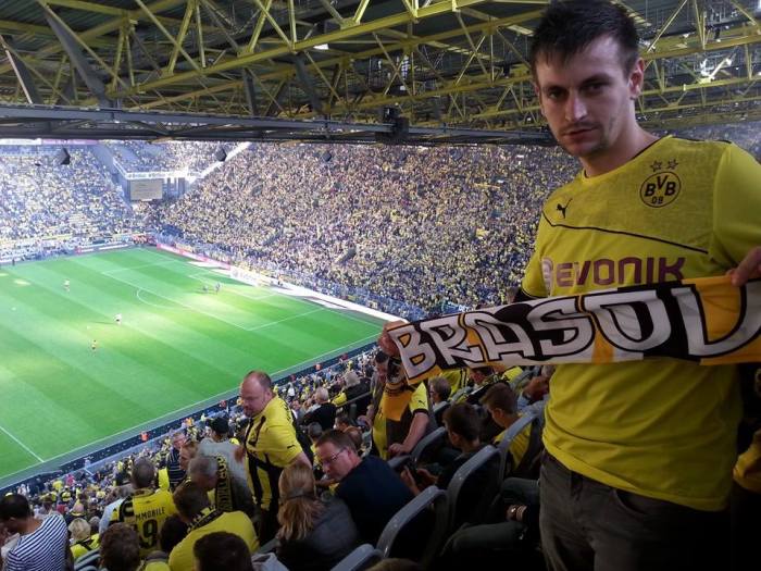 Galben-negru în vizită pe Westfalenhallen