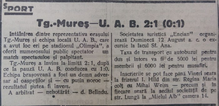 Drum nou, 9 august 1945